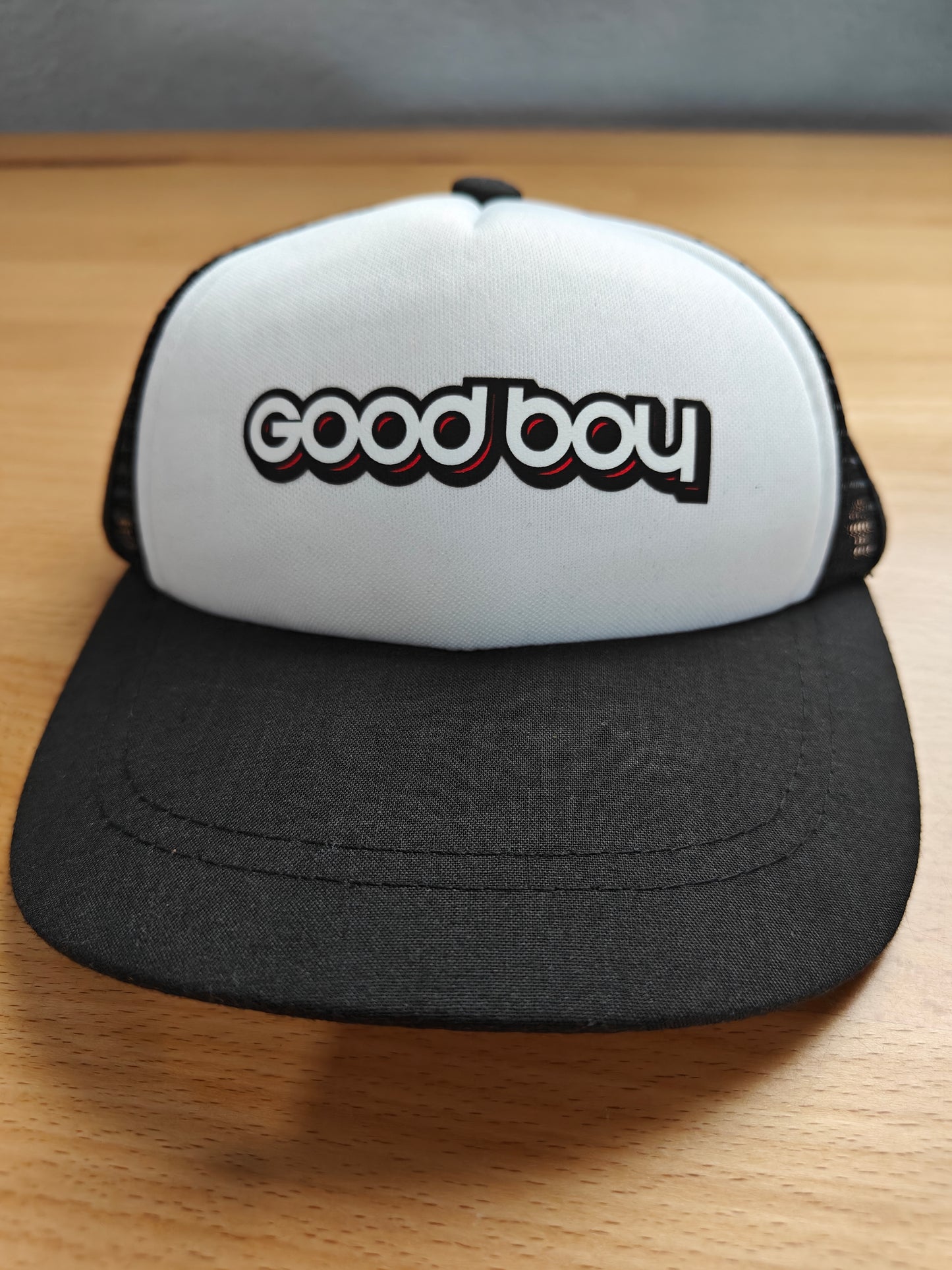 Good Boy Doggy Hat (White Foam)